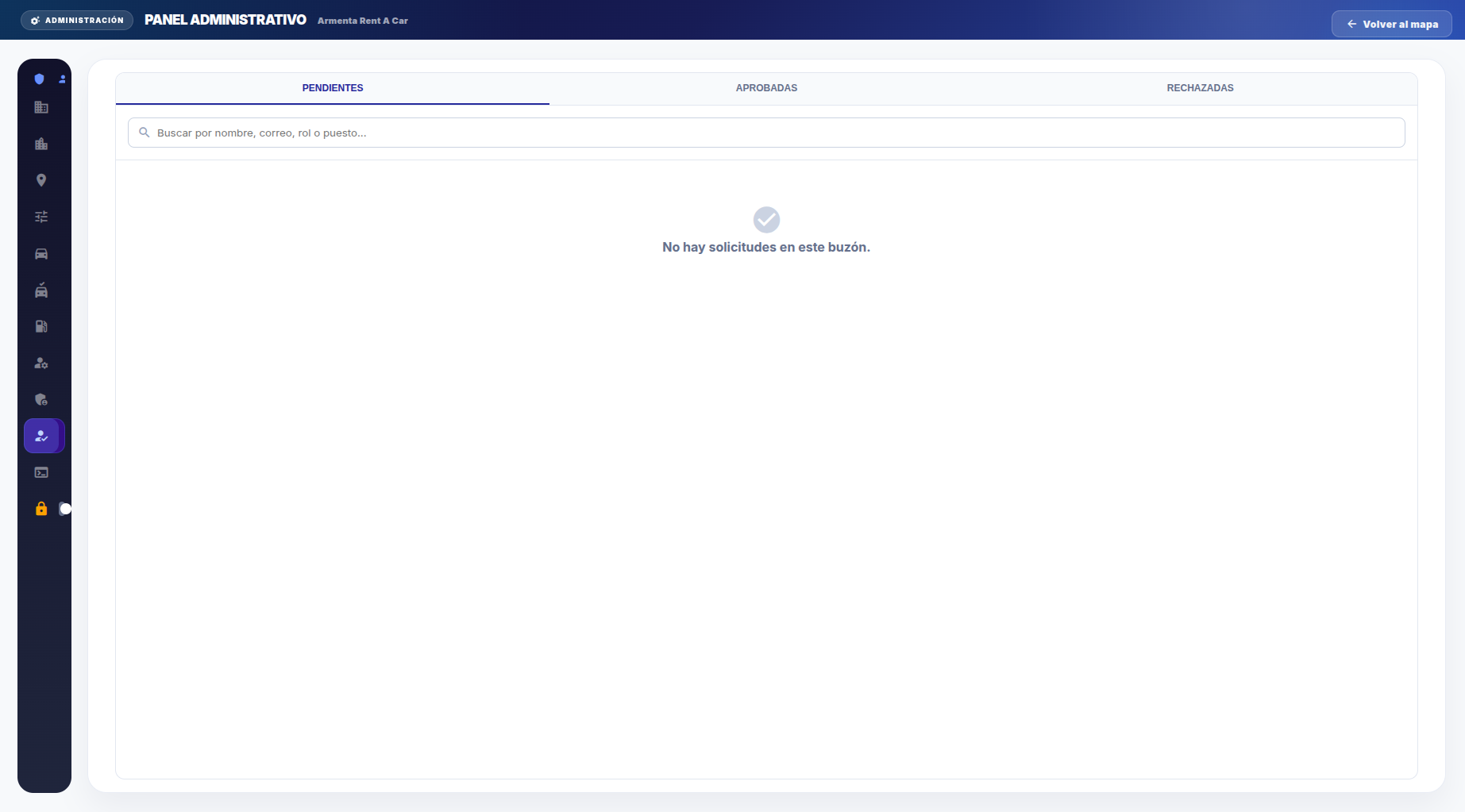 Aprobación de accesos