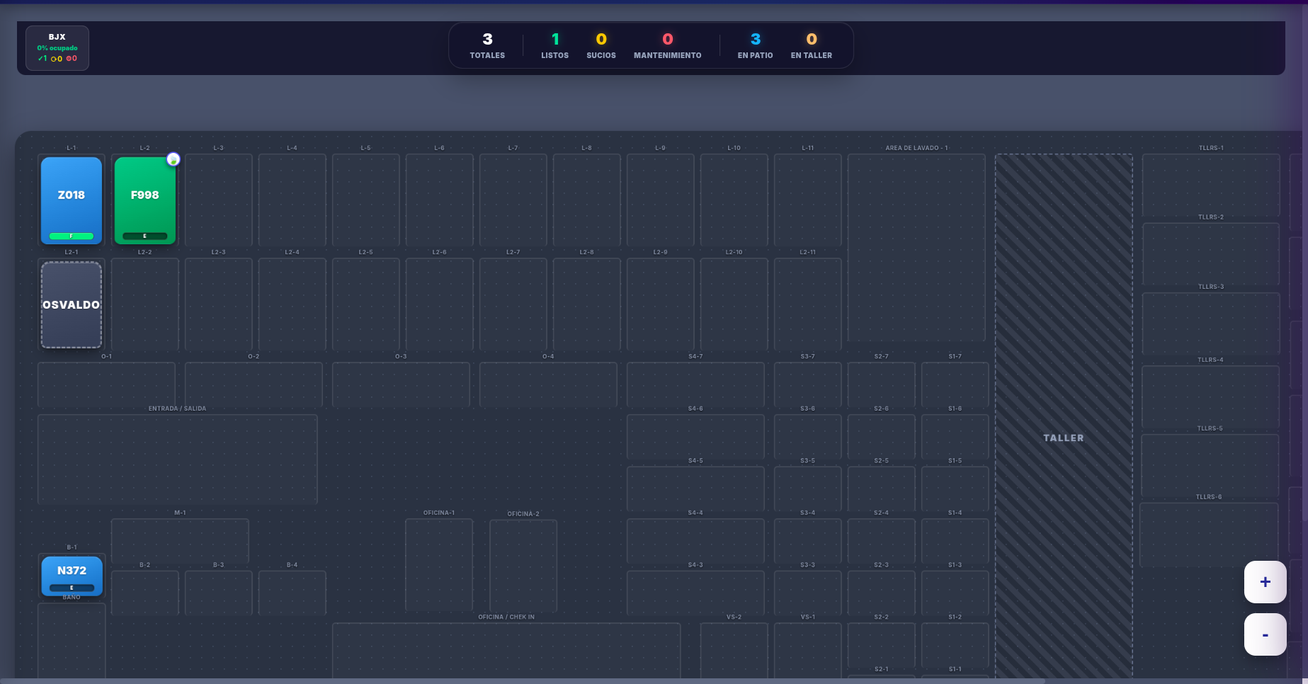 Vista previa del mapa en vivo de MapGestion